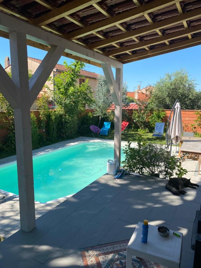 Cugnaux Toulouse Metropole Ouest Chambre Privee De Luxe - Sdb Wc Privee Terrasse Piscine Aqua Bike מראה חיצוני תמונה
