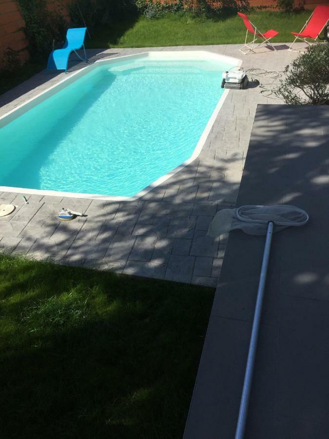 Cugnaux Toulouse Metropole Ouest Chambre Privee De Luxe - Sdb Wc Privee Terrasse Piscine Aqua Bike מראה חיצוני תמונה